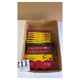 Lionel hopper gondola, and flat cars bodies only