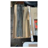 HO scale, road bed and track lot as shown