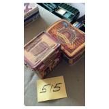 LambertZ music box tin and other