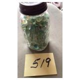 Jar of marbles