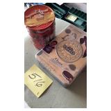 LambertZ music box tin and other