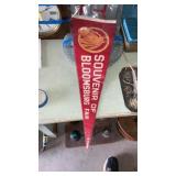 1970s Bloomberg fair pennant