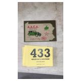 AACA METAL HERSHEYï¿½S 1968 CARPLAY