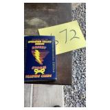 Set of desert storm trading cards