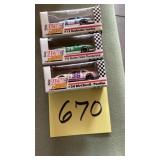 Racing collectibles, diecast cars