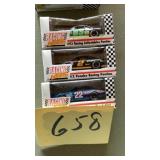 Racing collectibles, diecast cars