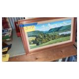 Susquehanna River oil painting