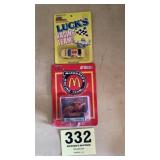 Racing champions, diecast cars, McDonaldï¿½s,