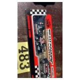 Matchbox Goodwrench, racing team, car hauler and