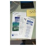 Joe Paterno autographed Rose Bowl lot