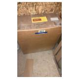 Wall expansion joint cover water stop