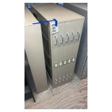 Crafting table file cabinet