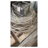 Assorted pieces of cable