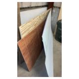 Miscellaneous sheeting and panels lot