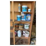 Shelf flat for shelves bonding adhesive handy