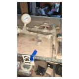 Water, gauges and valves