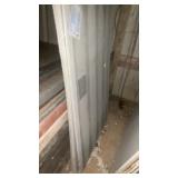 Cement board piping metal spouting