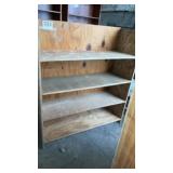 Four tier shelf unit