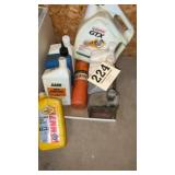 Assorted bottles of oil