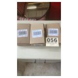 Three boxes, shade, mounting hardware