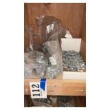 Construction screws shelf lot
