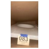 Vanity top with backsplash