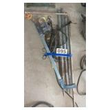 Miscellaneous lot with electric conduit, spray,