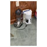 Coffee maker and blender