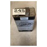 Almost full 1 gallon can air compressor oil