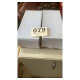 Two stainless steel double toilet tissue holder