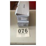 Two moen toilet tissue holders