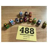 Lots of 12 of the micro machine cars