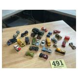 Miscellaneous lot of toy cars