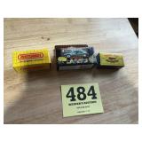 Lot of three matchbox cars still in original