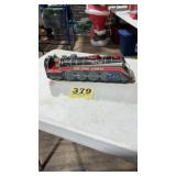 Vintage Ding Dong Express Battery operated Tin