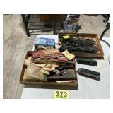 Vintage HO train parts and accessories lot