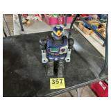V vintage robot toy