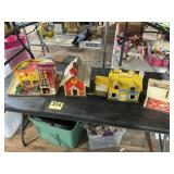 Vintage Fisher-Price toy lot