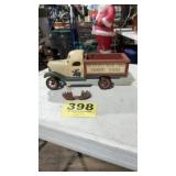 Handmade Wooden Moose Lodge Truck