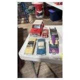 Lot of toy vehicles some are assembled models