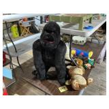 Old childrenï¿½s stuffed animal lot large size