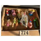 McDonald toys lot and some Pez containers