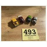 Lot of four diecast drag racing style cars