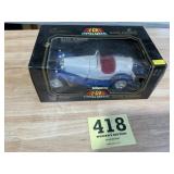 Vintage 1/18 scale metal alpha Romeo 2300 spider