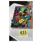 Assorted lot of figures and small toys