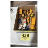 Lot of various toy cars & construction vehicles