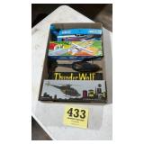 Older battery operated Helicopter and Plane as