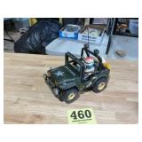 Vintage battery operated Jeep called land cruiser