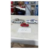 Lot of 3 Metal model Cars