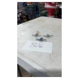 Lot of 3 Vintage Metal Airplanes maybe Tootsie